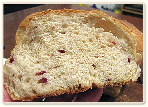 מתכון ללחם חמוציות