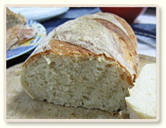 לחם לבן בסגנון צרפתי