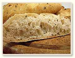לחם שטוח עם עשבי תיבול